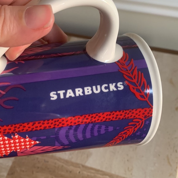 2 Starbucks 2017 Christmas Coffee Mug Animals In Holiday Tall mugs - Picture 8 of 8